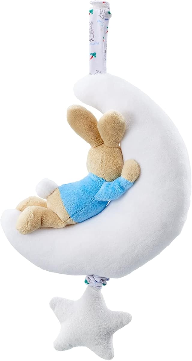 Detalle 2 de Rainbow Designs PO1501 Beatrix Potter Night Musical Peter Rabbit toy (white)