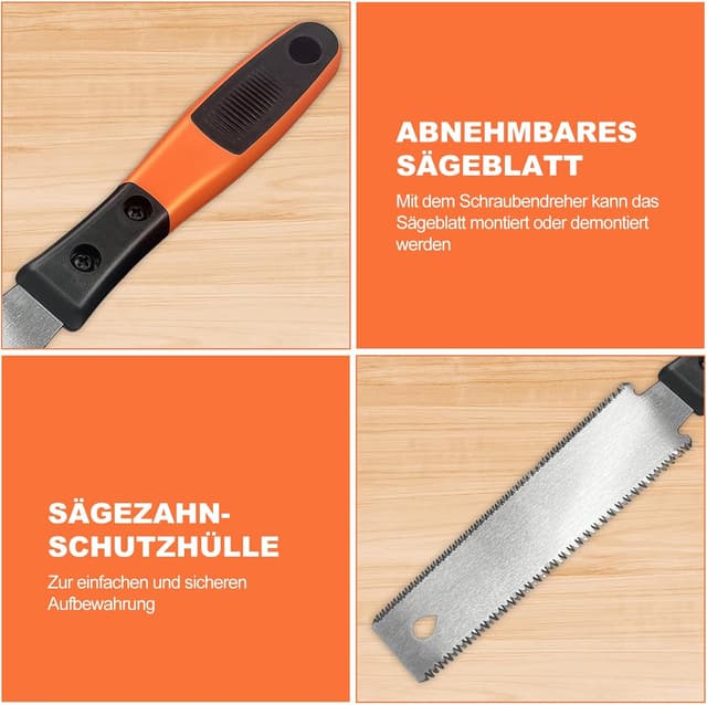 Detalle de SURFOU Japanese hand saw for woodworking