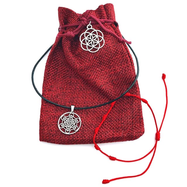 Detalle de SIMBOLIKS Colgante Metatron Protección