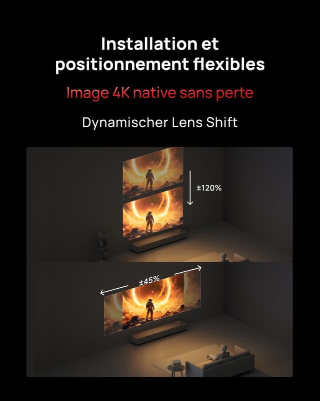 Thumbnail 3 de XGIMI Horizon 20 Pro Vidéoprojecteur Laser 4K