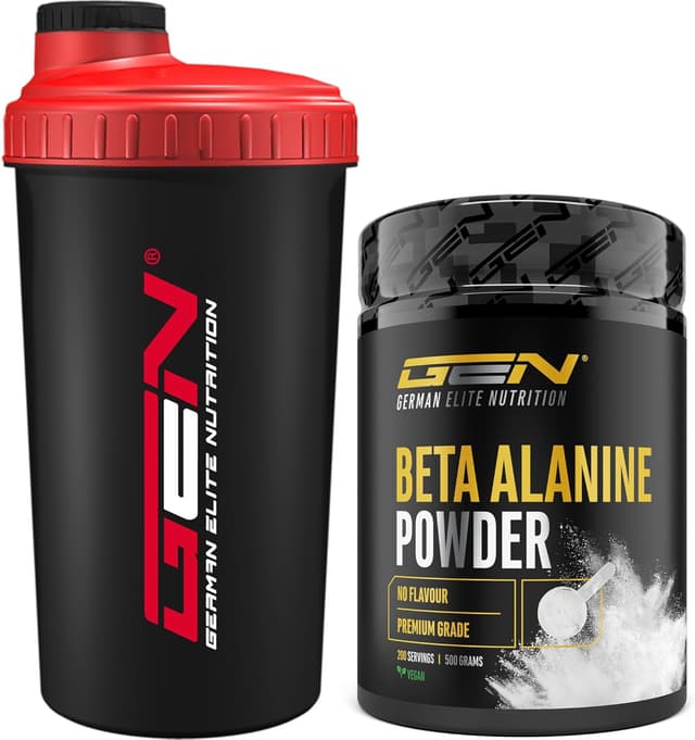 Detalle de Beta Alanin Pulver 500 g - hochdosiert 99% Beta-Alanin đ§Ș