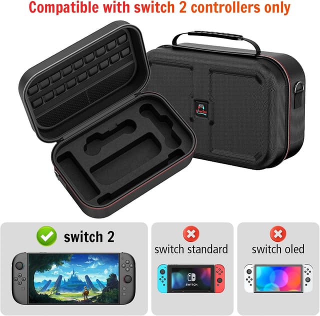 Detalle 2 de HEYSTOP Étui pour Nintendo Switch 2 18 emplacements