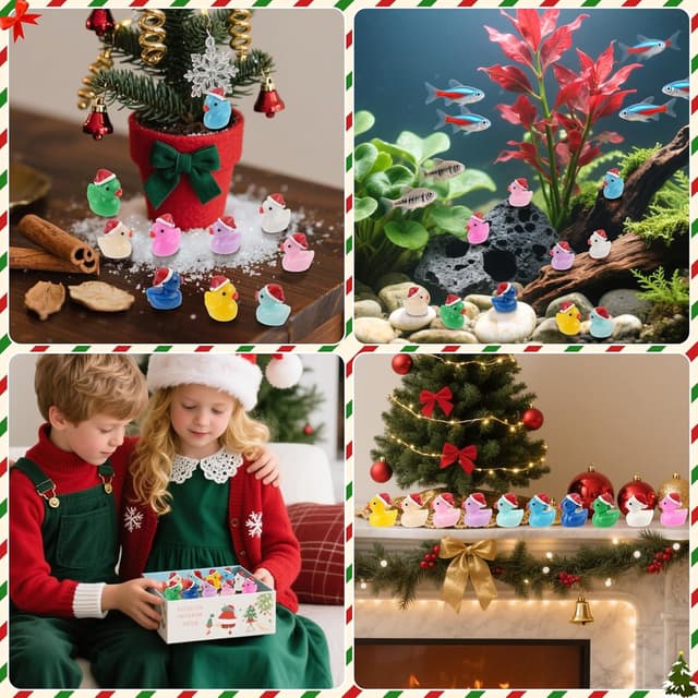 Thumbnail 6 de Mini Resin Duck Figures 100-Pack 🐤