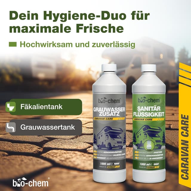 Detalle 2 de Bio-chem Campingtoiletten-Set 2-teilig