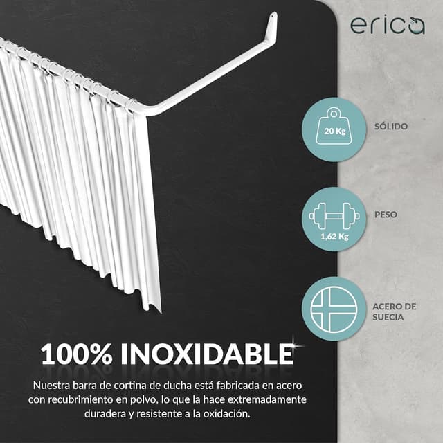 Thumbnail 5 de Erica Barra de Cortina 12 combinaciones