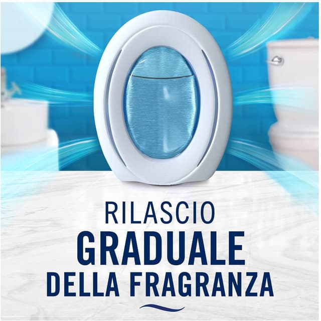 Detalle 1 de AMBIPUR Bagno Nuvole di Cotone 8 pezzi