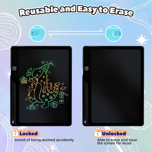 Thumbnail 4 de Pizarra Mágica Infantil 13 pulgadas recargable
