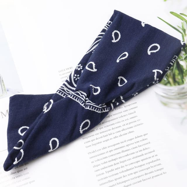 Detalle 2 de Kavya Haarbänder 6 Stück breit elastisch 🎀