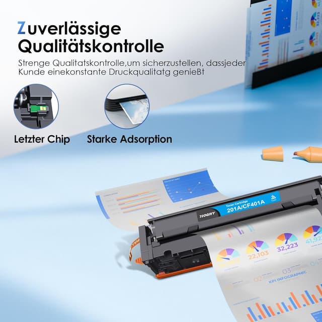 Thumbnail 4 de NOGIVY 201A 4er-Pack Toner für HP 🖨