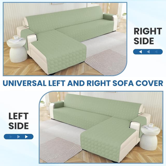 Thumbnail 6 de Ystyle Copridivano impermeabile con penisola reversibile (verde menta)