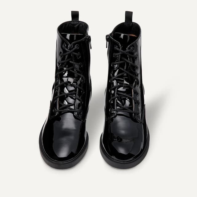 Detalle 2 de Amazon Essentials Mädchen-Kampfstiefel mit Reißverschluss – Komfort für Schule & Alltag