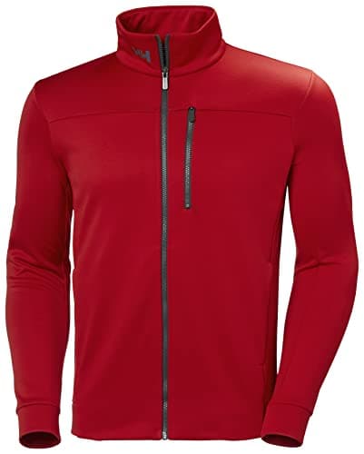 Detalle de Helly Hansen Crew chaqueta polar M, rojo, 1 unidad