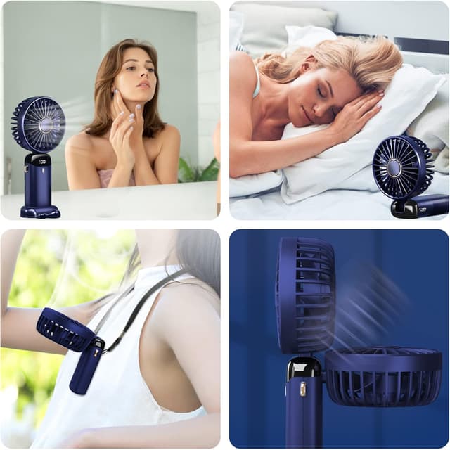 Thumbnail 4 de Jsdoin Mini ventilatore portatile 5000 mAh