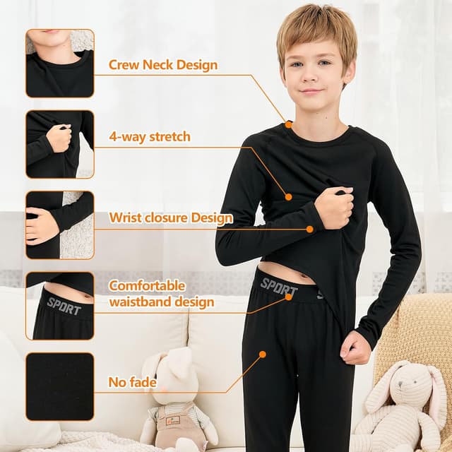 Thumbnail 6 de Homord Intimo Termico Bambino Completo per Sci