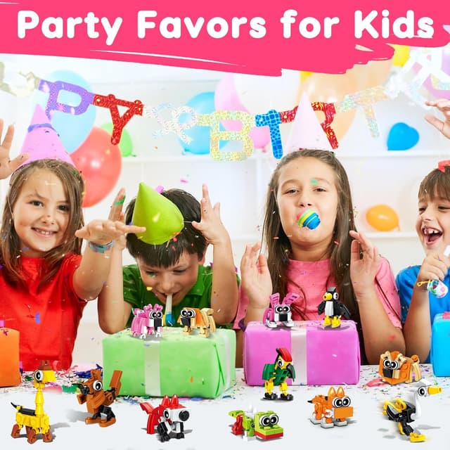 Detalle 2 de Animal Mini Building Blocks 20pcs