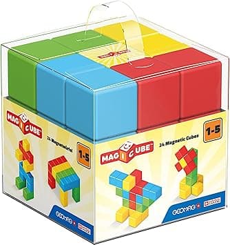 Imagen de Geomag MagiCube GM148 Bloques de Construcción, Multicolor, 24 Piezas en OfertitasTOP