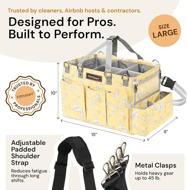 Thumbnail 1 de FifthStart Cleaning Caddy 15 x 10 x 10