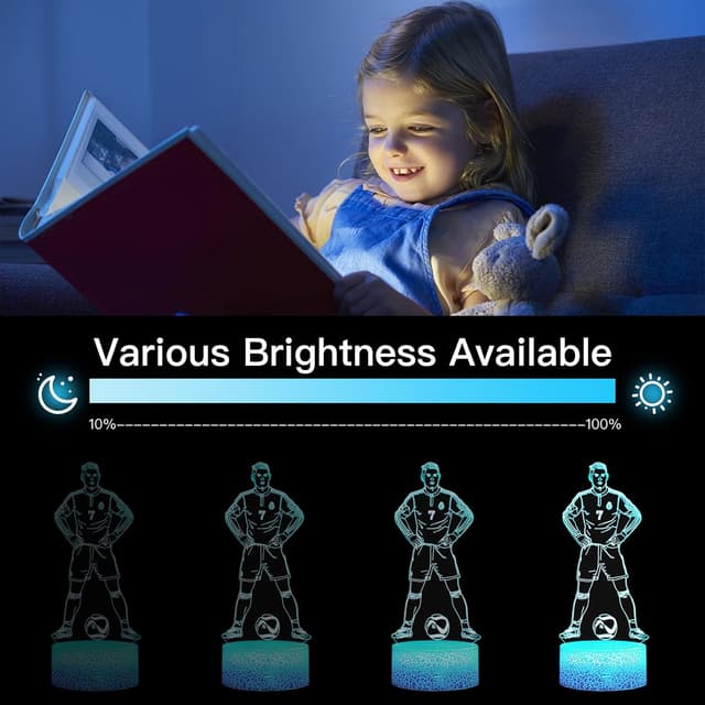 Detalle 1 de Eygerur Stitch Lampe 3D LED Nachtlicht