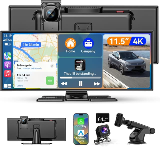 Detalle de 11.5 Zoll Carplay Display kabellos