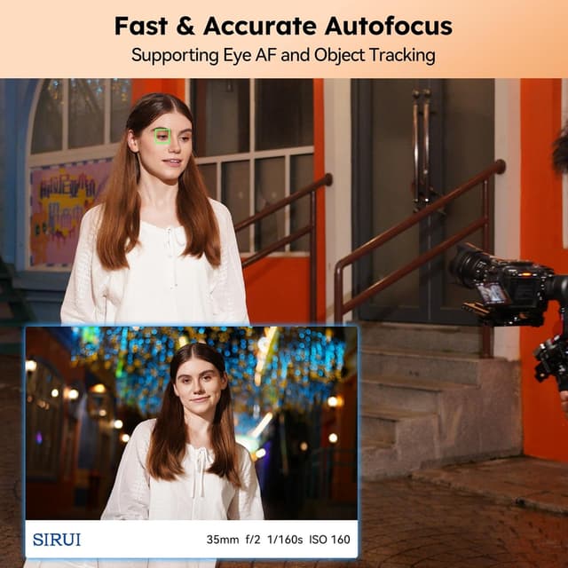 Thumbnail 4 de SIRUI Aurora 35mm F1.4 wide-angle autofocus lens