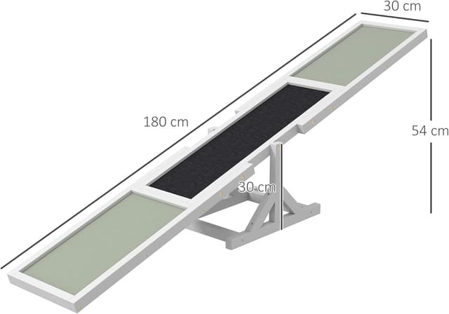 Thumbnail 6 de PawHut Agility Sport Bascule 180 cm
