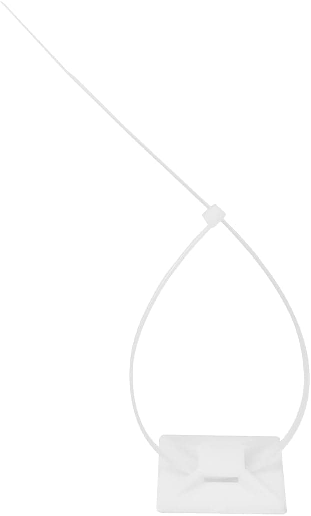 Detalle de LogiLink KAB0004 Kabelbinder 300 x 3,4 mm, transparent (100 Stück)