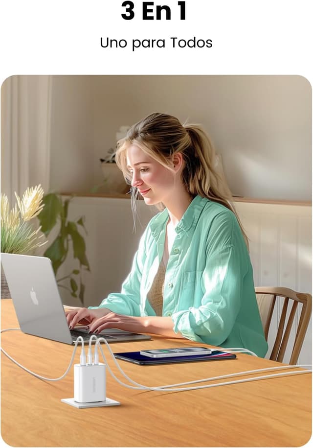 Thumbnail 2 de UGREEN Zapix 65W Cargador USB C PD 3.0 PPS