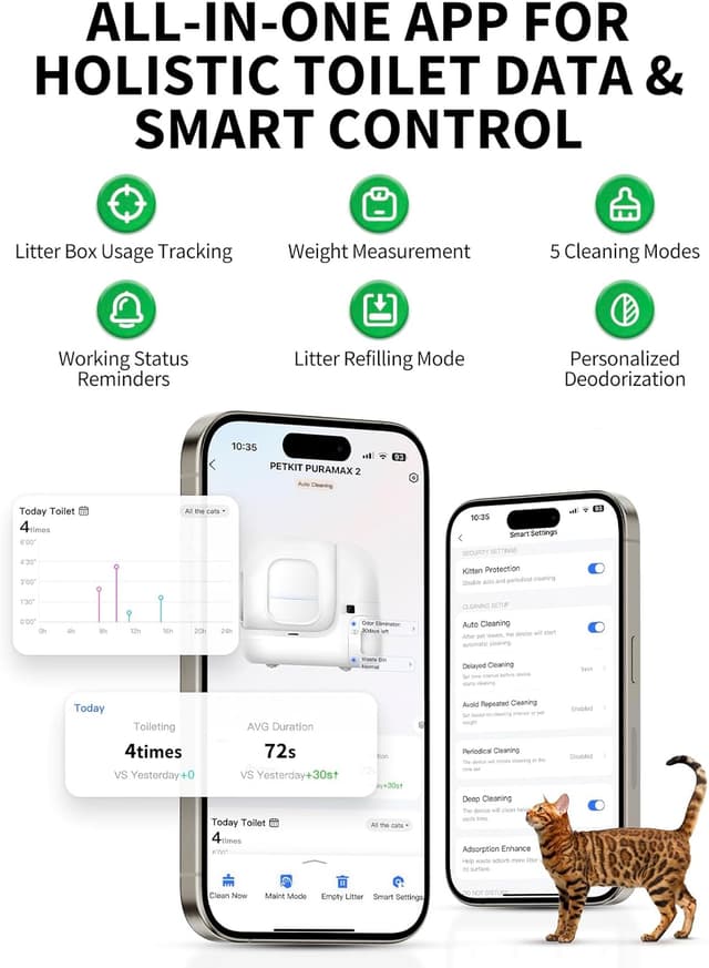 Thumbnail 1 de PETKIT PURA MAX 2 76L automatic cat litter tray