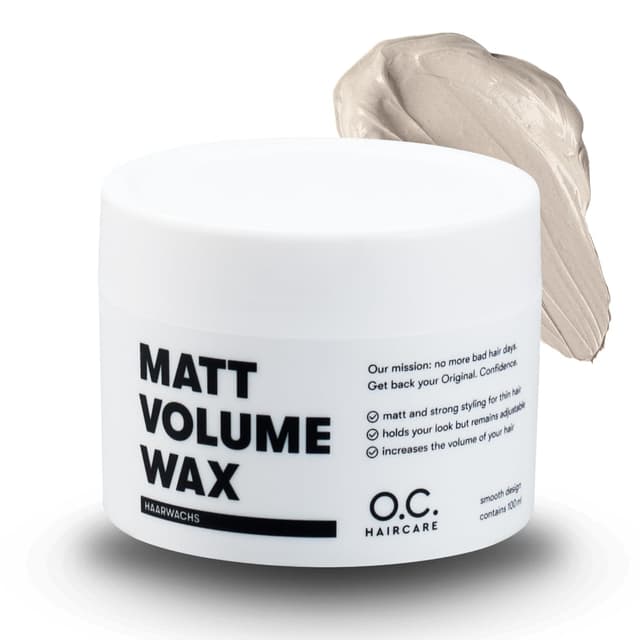 Detalle de O.C. Haircare Mattes Volume Wax für 30 Tage