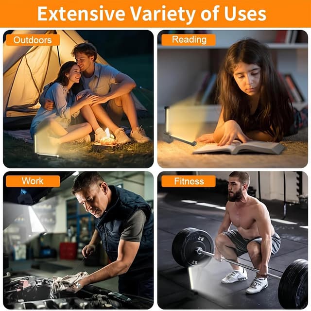 Thumbnail 6 de flintronic Gym Lamp 7 modes