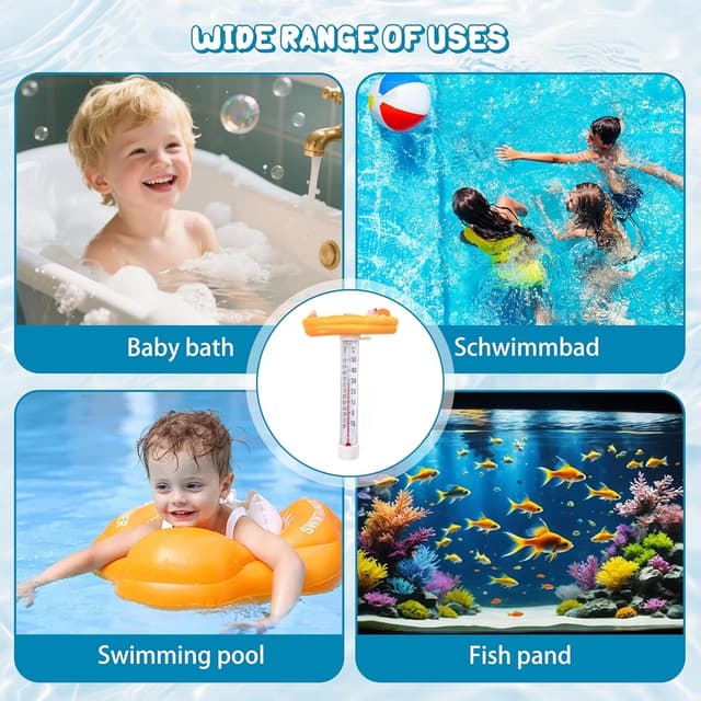 Thumbnail 6 de Luthando Schwimmendes Poolthermometer für PVC