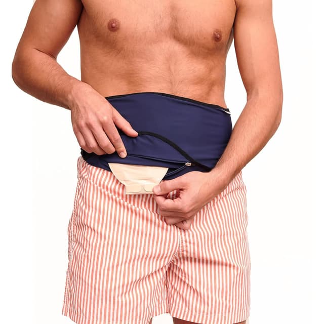 Detalle de SIIL Stoma Belt for Men & Women (M) – Ostomy Belt & Bag Covers for Sports and Swimming