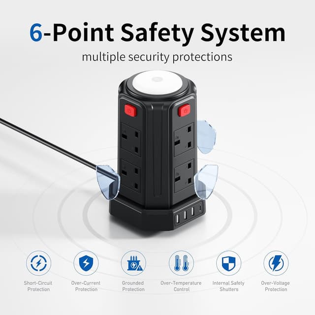 Thumbnail 3 de Tower Extension Lead 3M 13A