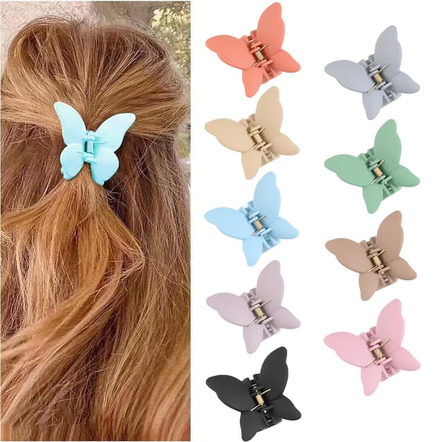 Imagen de HairclawButterfly Krallenklammern 8er-Set 🦋 en OfertitasTOP