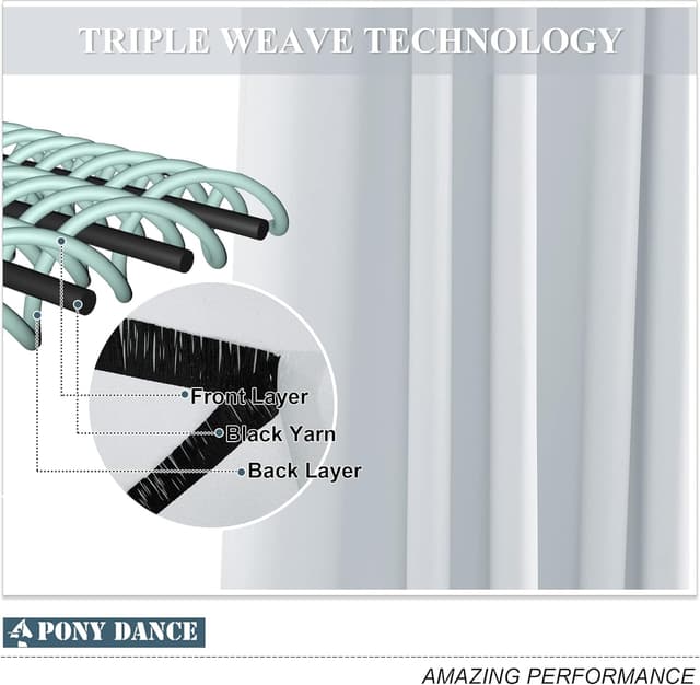Thumbnail 6 de PONY DANCE Cortina opaca 300x220 cm