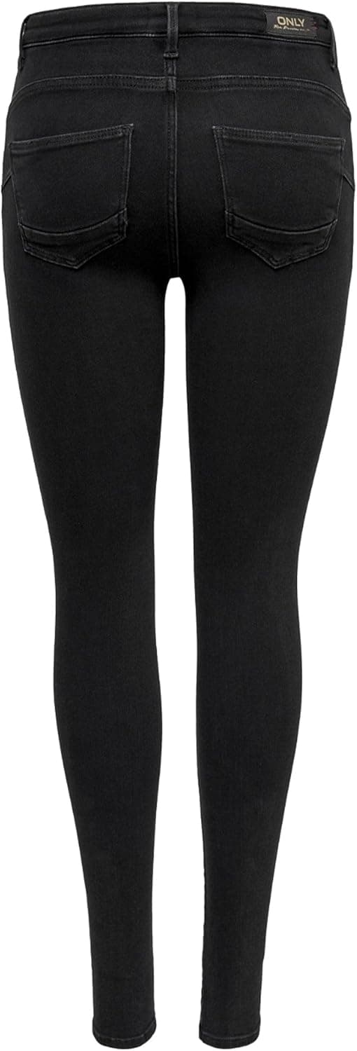 Detalle 2 de ONLY Female Skinny Jeans ONLPOWER mit mittlerer Taille – 5-Pocket Stretch-Jeans mit Push-up-Effekt