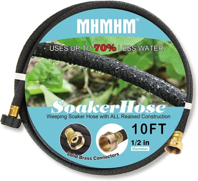 Imagen de MHMHM 1/2" Soaker Hose 50FT for Gardens 🌱 en OfertitasTOP