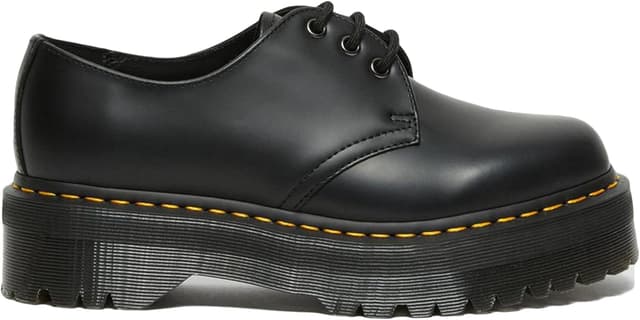 Detalle 1 de Dr. Martens 1461 Quad Oxford in pelle Polished Smooth con suola Quad