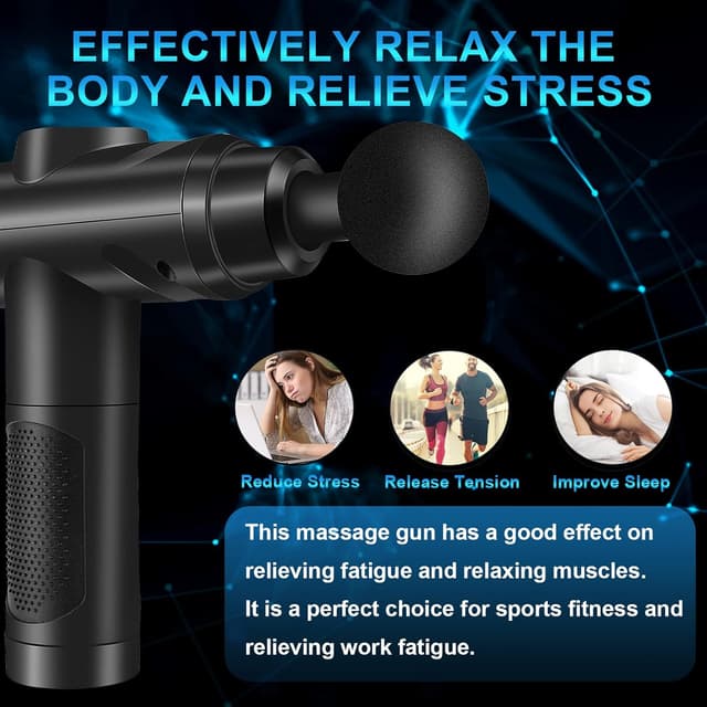 Thumbnail 6 de Massage Gun Deep Tissue 30-speed percussion massager