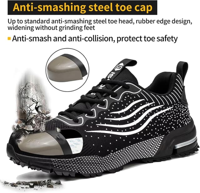 Thumbnail 2 de Scarpe antinfortunistiche in mesh con punta in acciaio