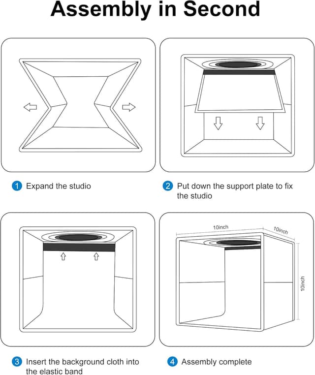Thumbnail 4 de PULUZ Mini Light Box Photography 25cm