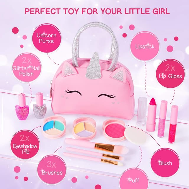 Detalle de Kids Makeup Kit Age 4-6 ๐