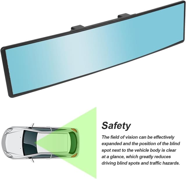 Thumbnail 3 de URAQT Rückspiegel Panorama 310x85