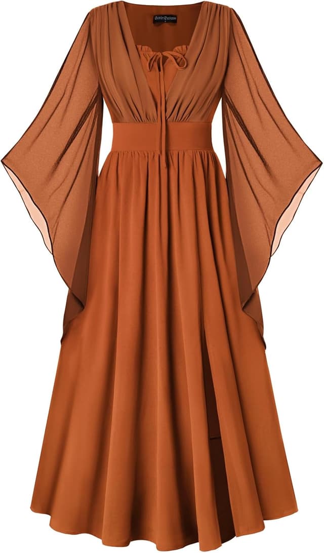 Imagen de SCARLET DARKNESS Abito rinascimentale donna manica 3/4 📷 en OfertitasTOP