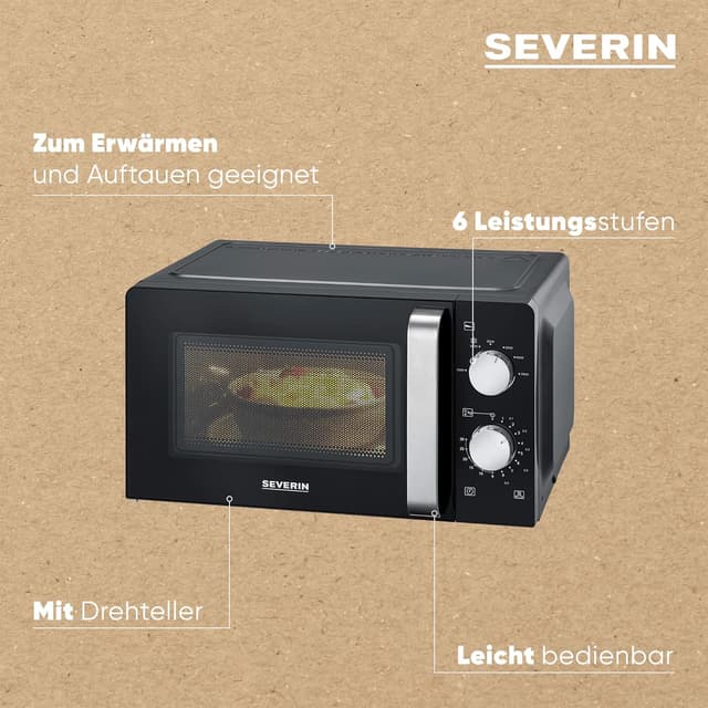 Thumbnail 4 de Severin MW 7886 Mikrowelle 17 L 🍽