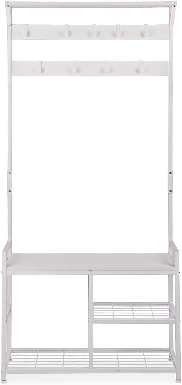Detalle 2 de Leader Accessories Hallway Coat Stand 33" white