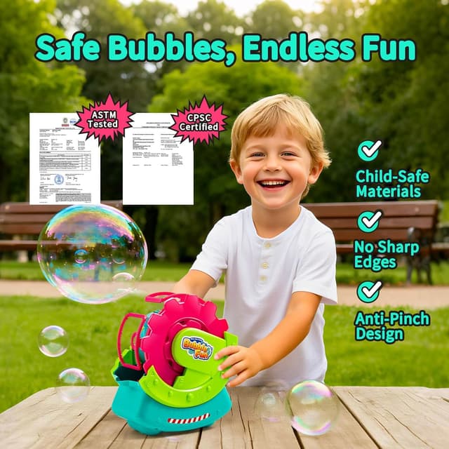 Detalle 2 de MAKE KIDS SMILE BUBBLE FUN Bubble 7 ft