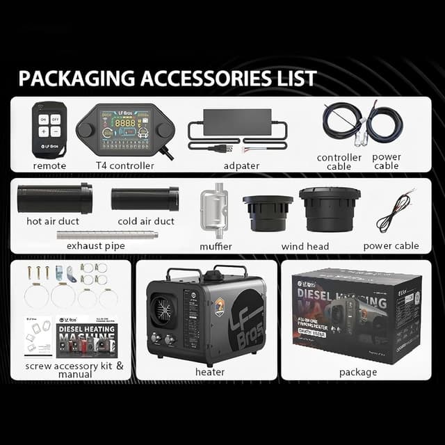 Thumbnail 5 de LF Bros Professional 5KW Diesel Heater