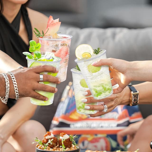 Thumbnail 6 de SIUQ 600 Pack 9 oz Plastic Cups