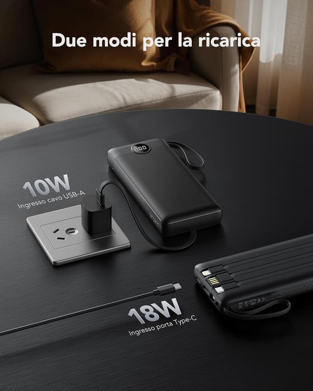 Thumbnail 5 de VRURC Power Bank 20000mAh USB C 22.5W